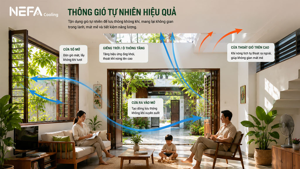 Tìm hiểu Thông gió tự nhiên là gì?