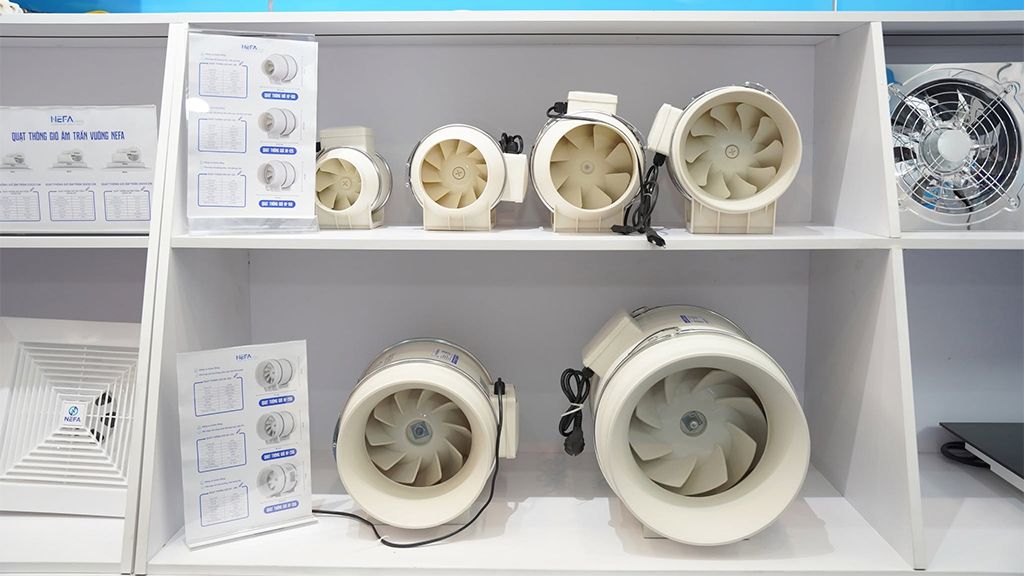Ưu điểm khi mua quạt thông gió tại NEFA Cooling.