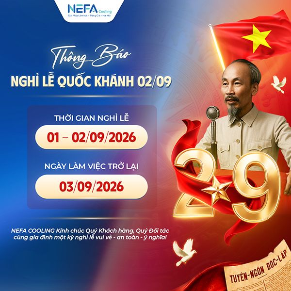 Thông báo nghỉ lễ Quốc khánh 02/09.