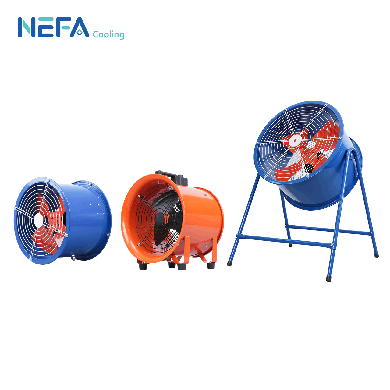 NEFA Cooling cung cấp đa dạng các dòng quạt thông gió công nghiệp.