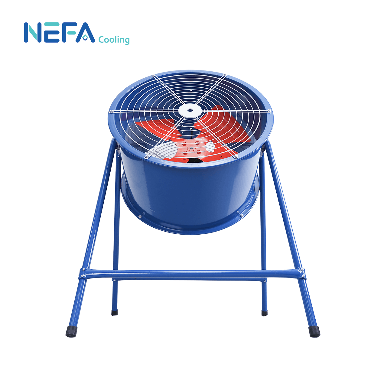 Quạt hút hướng trục công nghiệp NEFA SFG5-4 dạng đứng.