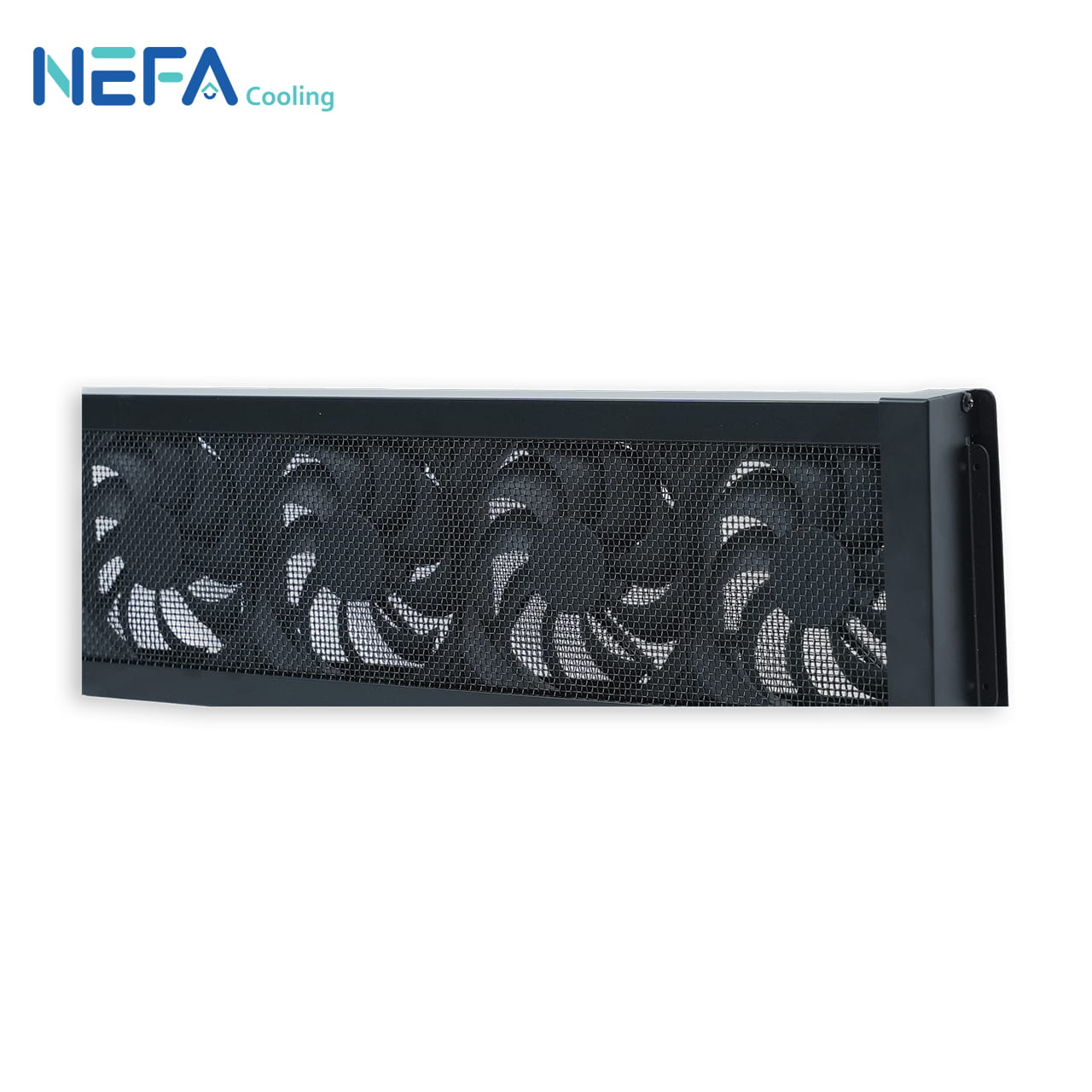 Quạt NEFA BFS-YB-10 sử dụng vật liệu ABS và PP kết hợp lưới sắt bảo vệ.