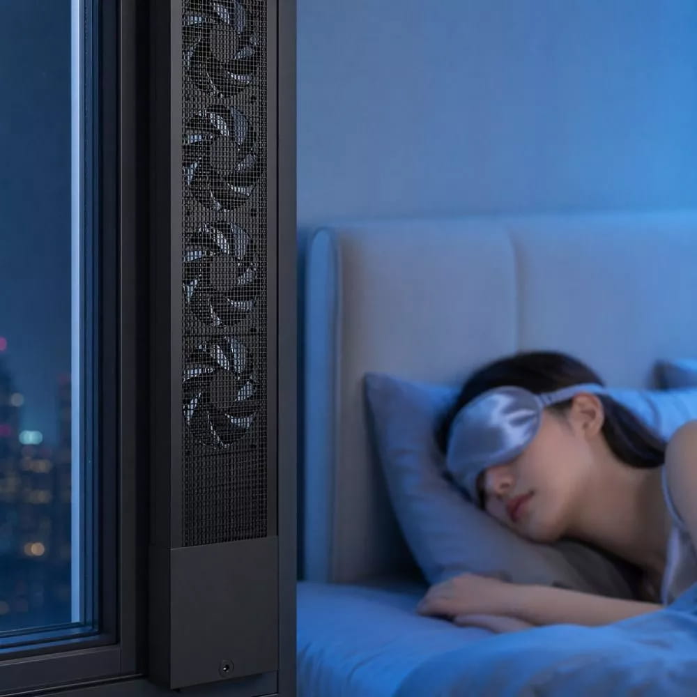 Vì sao nên lắp quạt thông gió cửa sổ phòng ngủ?
